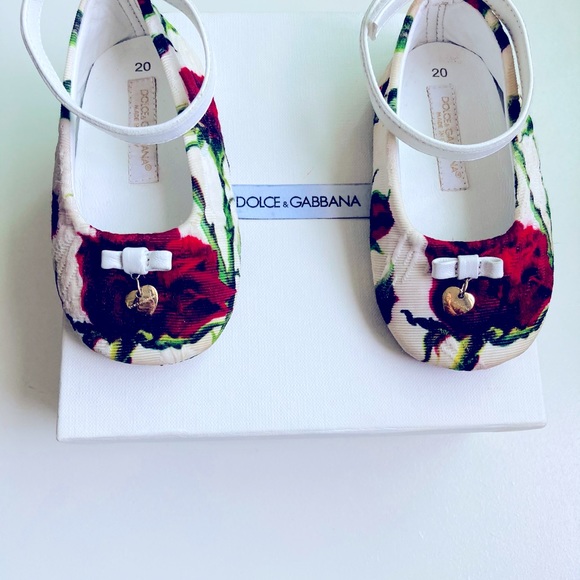 Dolce & Gabbana Rose Print Pre-Walkers - Picture 4 of 12